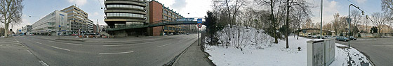 Vor der Schwabengarage