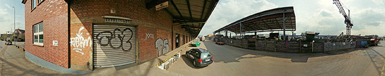 Die alte Expressguthalle Die alte Expressguthalle