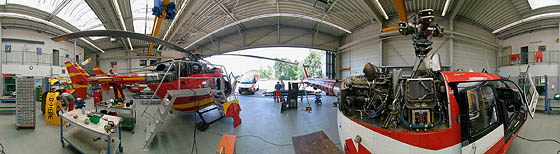 Drei DRF Hubschrauber Drei DRF Hubschrauber
