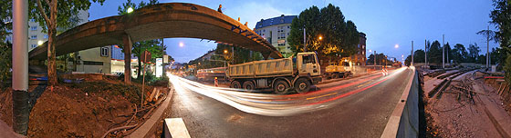 Unter dem Steg
