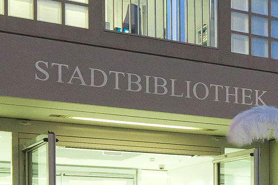 Ausschnitt perspektivisch nah
