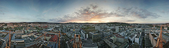 70 Meter über Stuttgart