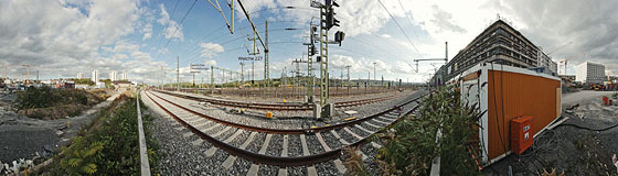 Die Unfallstelle an Weiche 227 Die Unfallstelle an Weiche 227